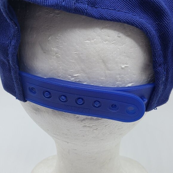 FDNY Firefighter NYC 100% Cotton Baseball Cap Hat One Size Blue Strapback 9/11 - Picture 4 of 7